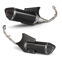 Accessoires d'échappement pour moto Vespa, modification, échappement pour moto électrique, silencieux
