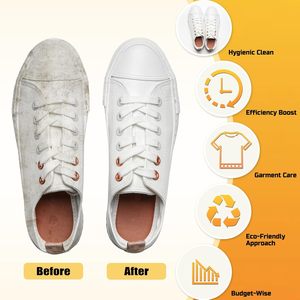 Bolsa <span class=keywords><strong>para</strong></span> lavadora de zapatos Bolsa de limpieza de zapatos reutilizable <span class=keywords><strong>para</strong></span> zapatillas de <span class=keywords><strong>tenis</strong></span> Zapatos <span class=keywords><strong>Kit</strong></span> de limpieza sin manchas - Product Image 5