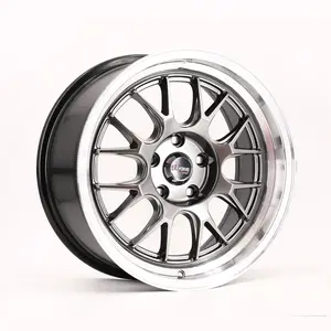 Top wheel supplier 15 inch 4x100 4x114.3 mesh design commercial alloy wheels hot selling in India Market