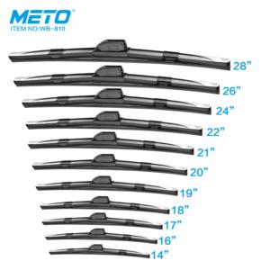 Meto gạt nước xe kính chắn gió sạch Silicone gạt nước 24 + 19 inch lưỡi gạt nước cho BMW 318i Convertible 1991-2013 23 + 20 inch - Product Image 1