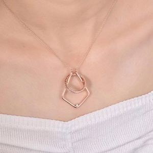 Magic <b>Ring</b> Keeper <b>Necklace</b> Open Rhombus Pendant <b>Ring</b> Holder <b>Necklace</b> <b>Ring</b> Keeper V Shaped <b>Necklace</b> Choker - Product Image 4