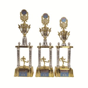 شعار قابل للتخصيص جائزة الكأس تصميم ثلاثي الأبعاد مصنع حديد عتيق بيع بالجملة مطلي بالطباعة على الحفر الكأس المعدنية - Product Image 5