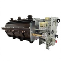 LIQIANG 24kV 630A Interrupteur de coupure de charge isolé au gaz SF6, Interrupteur à trois positions, Unité de distribution annulaire (RMU), Appareillage de commutation métallique encastré