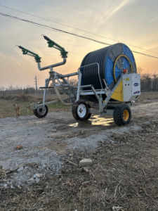 Sistema de Riego Móvil Moderno con Carrete, Componentes Centrales de Motor y Bomba para Equipos Agrícolas de Plástico - Product Image 6