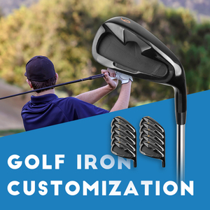 Di alta qualità all'ingrosso Logo personalizzato OEM nero ferri da uomo che colano mazze da Golf Set di ferro - Product Image 5