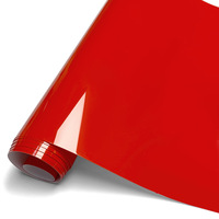Rote Vinyl-Autofolie Starlight Ruby Red PET Glänzende Autofolie Luftblasenfrei Selbstklebend 1,52*17M Kundenspezifischer Großhandel