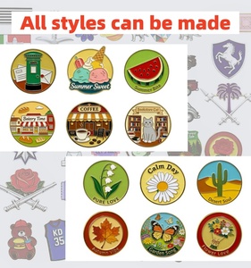 Manufacturer Personalized Design Your Own Metal <strong>Embossed</strong> 3D Soft Hard Enamel <strong>Custom</strong> <strong>Badge</strong> For Souvenir - Product Image 4