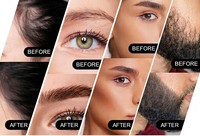Poudre capillaire organique volumisante instantanée à tenue forte pour cheveux bouclés - Solution rapide et efficace pour corriger la ligne des cheveux et combattre la chute des cheveux