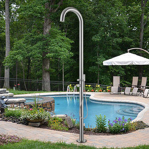 <span class=keywords><strong>Douche</strong></span> <span class=keywords><strong>solaire</strong></span> extérieure pour piscine et jardin 30L 316L en acier inoxydable avec <span class=keywords><strong>douche</strong></span> <span class=keywords><strong>de</strong></span> plafond, robinet <span class=keywords><strong>de</strong></span> mélange et robinet <span class=keywords><strong>de</strong></span> lavage des pieds - Product Image 4