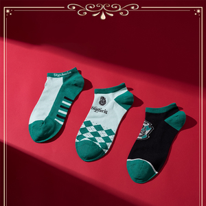 MINISO Harry Potter 3 pares de calcetines tobilleros <span class=keywords><strong>Gryffindor</strong></span> temática cómoda mezcla de algodón calcetines tobilleros regalo perfecto - Product Image 2