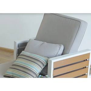 Nouveau lit <span class=keywords><strong>de</strong></span> soleil en aluminium tendance, mobilier d'extérieur, imperméable, <span class=keywords><strong>pliable</strong></span>, chaises longues <span class=keywords><strong>de</strong></span> <span class=keywords><strong>jardin</strong></span> pour piscine et plage - Product Image 3