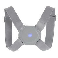 Attelle de Soutien Dorsal Professionnelle Unisexe en Spandex et Nylon Respirant avec Capteur Intelligent et Réglable, Anti-Bosses, pour l'École Primaire