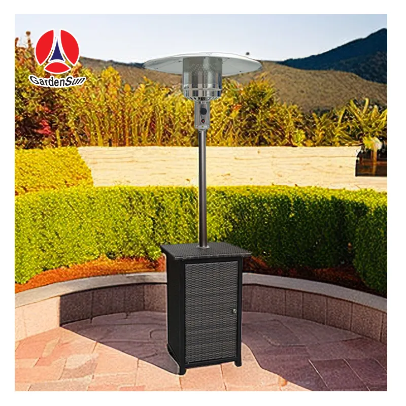 Nấm tầng đứng ô hồng ngoại ngoài trời khí Propane thương mại Patio nóng