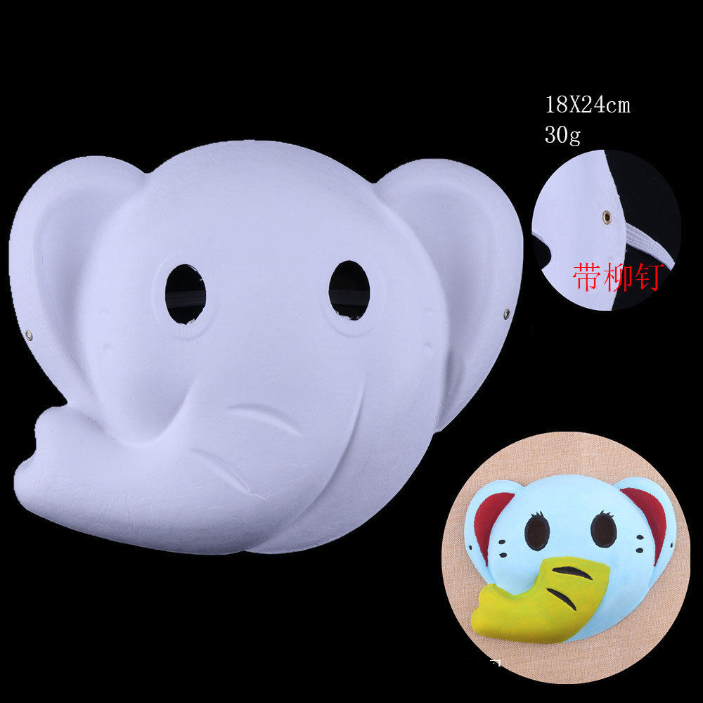 Disegno elefante bianco