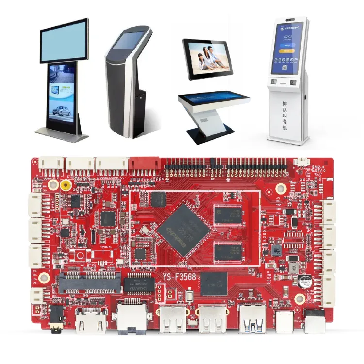 Hersteller YS-F3568 RK3568 Android Board Vending Display Digital Signage Embedded Android rk3568 Motherboards Mainboard