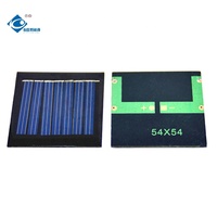 Mini panneau solaire en époxy 0,25W, cellule solaire adhésive en époxy ZW-5454-3.5V, chargeur solaire léger 3.5V