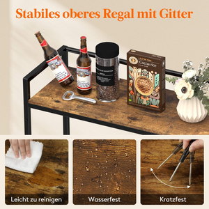 Best-selling Kitchen Adjustable Foot Metal Three Layer Modern Design Beverage <strong>Crate</strong> Shelf Fruit Storage Rack - Product Image 6