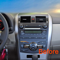 Reproductor de DVD Estéreo para Auto con Sistema Android para Toyota Corolla 2008 2009 2010 2011 2012, Navegación GPS, Cámaras Traseras Inalámbricas