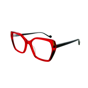 Montures <span class=keywords><strong>de</strong></span> lunettes optiques carrées en acétate colorées pour femmes, vente en gros du fabricant - Product Image 3