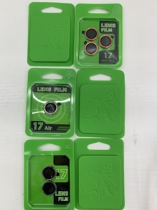 Film de protection d'objectif d'appareil photo pour iPhone 17 Air/17 Pro Max, type « Eagle Eye » avec diamants incrustés, couleur diamantée - Product Image 3