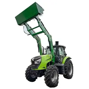 China 4WD Agricultural Machine Farm Tractor Gearshift Small Tractor with Belt Transmission Single
