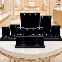 Boîtes à bijoux LED de luxe, vente en gros en petites quantités pour l'emballage et la présentation de diamants en détail