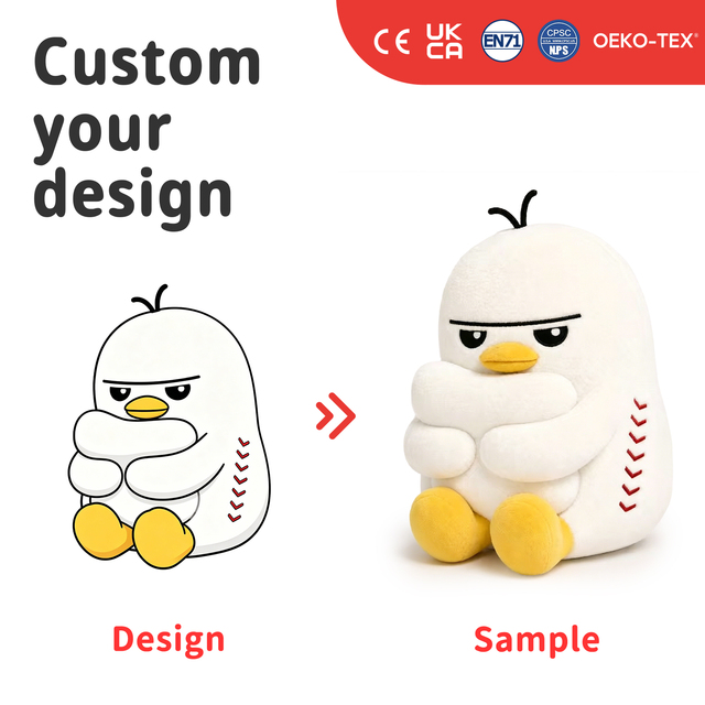 Custom Plush Pillow Soft Stuffed Cushion Personalized Character Plush Toy OEM ODM Decorative Gift Pillow