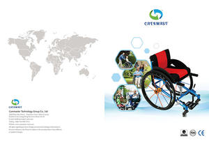 Silla de Ruedas Activa de Ocio Plegable, Ligera y Portátil con Rueda Trasera de Liberación Rápida de Aleación de Aluminio Ultraligera para Personas con Discapacidad - Product Image 6