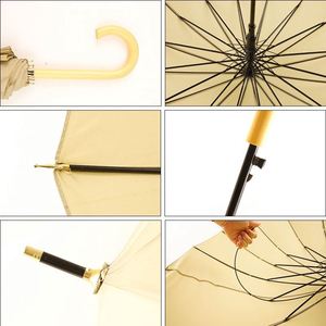 Parapluie de golf grand format personnalisé avec logo, protection solaire UV, imperméable, pour l'extérieur - Product Image 2