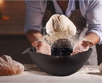 Machine à pain en silicone résistant à la chaleur bol à pain micro-ondes poêle à pain Cloche boulanger légumes vapeur four rôtissoire