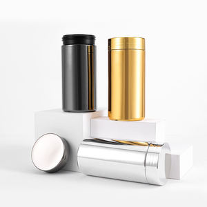 Botella de Plástico Electrochapada de 300ml para Alimentos, Envase de PE de Grado Alimenticio para Té en Hojas, Cápsulas, Aceite de Pescado con Tapa de Rosca - Product Image 3