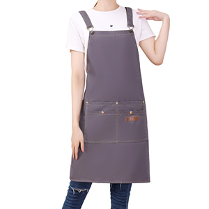 Delantal <span class=keywords><strong>de</strong></span> <span class=keywords><strong>cocina</strong></span> unisex multicolor con bolsillos Chef Cook Cooking Babero Delantales - Product Image 1