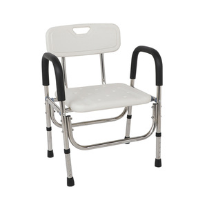Bathroom <b>Chair</b> <b>Shower</b> <b>Chair</b> Stainless Steel 250 Kg Load Capacity Non Slip Portable Hospital Care Use - Product Image 4