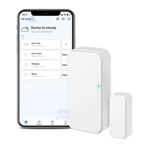 BroadLink הבית החכם Wifi תואם אלחוטי מגנטי דלת חלון חיישן מעורר