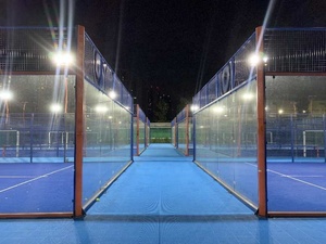 PW alta calidad panorámica Paddle tenis cancha <span class=keywords><strong>Padbol</strong></span> equipo China fábrica de fabricación al por mayor Cancha De Padel canchas - Product Image 2