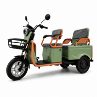 Tricycle électrique à trois roues 60V 25AH NEUF 1000W Capacité de charge 120kg Vente en gros pour marché agricole Exportation Pilote adulte