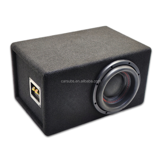 Truck VAN SUV Car Passive Tube Subs Box Enclosure 8 Inch RMS 500W Strong Bass Peak 1000W 8" Car Ported Subwoofer