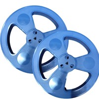 Bobina Porta Componenti Elettronici in Plastica Stampata a Iniezione, Blu PS, Direttamente dalla Fabbrica