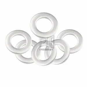 White zinc plated/nickel plated flat washer increases metal iron gasket thickened washer M2-M10