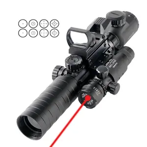 Pemasok terbaik penglihatan malam hijau merah lingkup Laser optik taktis berburu teleskop merah Dot Sight