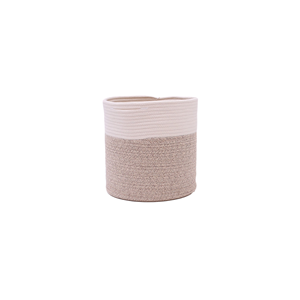 Panier De Supermarché Fabricant gros coton tissé Multicolore naturel Chanvre corde plante paniers de rangement de blanchisserie - Product Image 5