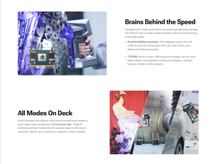Escáner 3D EinScan Libre Brillante con Procesador NVIDIA de Alto Rendimiento, Rápido, Versátil, Portátil, para Exteriores, con Múltiples Modos de Escaneo - Product Image 5