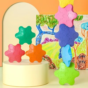 Crayones con Agarre de Palma, Crayones para Niños Pequeños, Fáciles de Sostener, <span class=keywords><strong>Lavables</strong></span> y Seguros para Niños - Product Image 4
