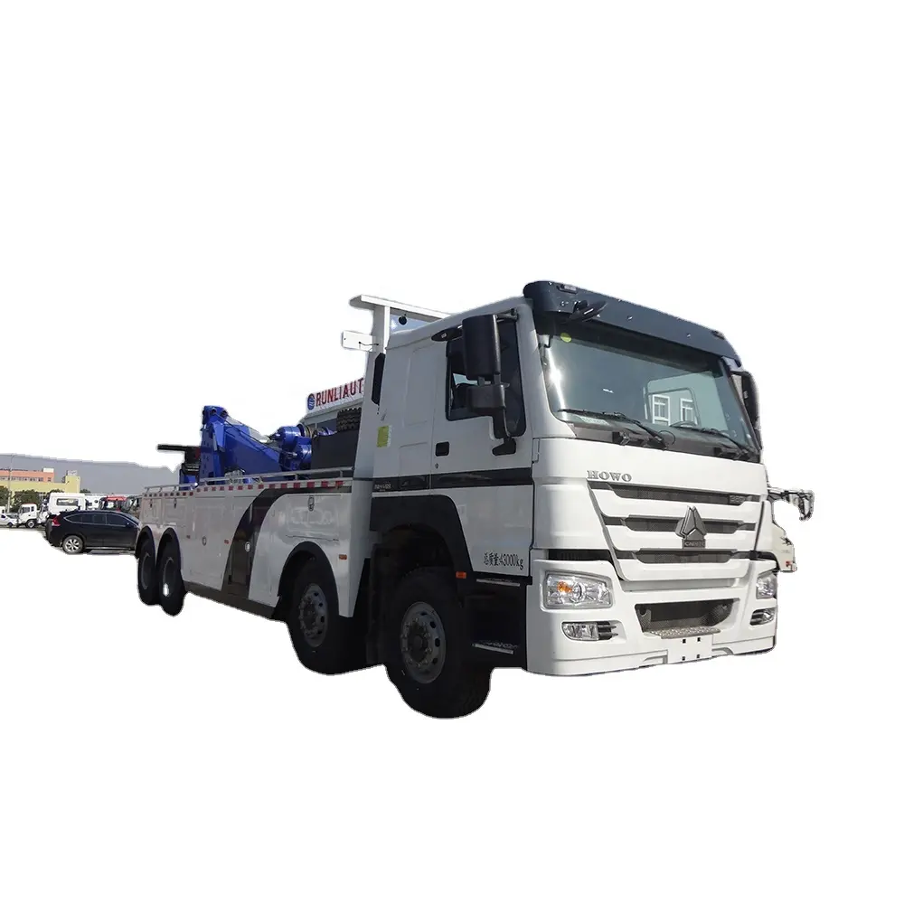 SINOTRUK HOWO 8x4 ağır 40 ton rotator çekici kamyon