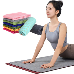 Toalla de <span class=keywords><strong>Yoga</strong></span> Antideslizante de Secado Rápido, Absorbente de Sudor, Portátil, con Puntos de Agarre para Pilates, Ultra Absorbente, para <span class=keywords><strong>Yoga</strong></span> <span class=keywords><strong>Bikram</strong></span> - Product Image 2