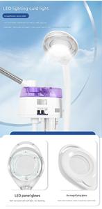 Vaporisateur facial électrique professionnel à <span class=keywords><strong>ozone</strong></span>, homologué CE, avec brume nano, tête rotative à 360° et compresse chaude pour les spas et salons <span class=keywords><strong>de</strong></span> beauté - Product Image 4