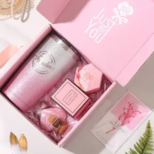 2023 sản phẩm hot quà tặng sinh nhật cho phụ nữ Mẹ màu hồng màu sắc cá nhân món quà Rose Spa điều trị thiết lập có được cũng sớm Quà tặng hộp
