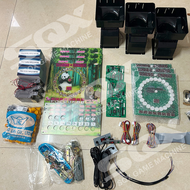 SQX Brand Mario-01 Game Console PINBALL Arcade DIY Printed Circuit Board Kit Metal Construction USB 110/220V 1 Year Coin English