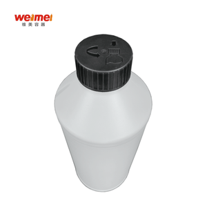 Bouteille vide de 1,5 L en PEHD pour antigel et lubrifiant avec bouchon à vis et ligne de niveau de liquide, emballage chimique pour huile moteur, directement de l'usine - Product Image 4