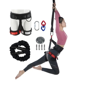 Équipement de Bungee Fitness Intérieur : Ceinture de Vitalité, Kit de <span class=keywords><strong>Yoga</strong></span> Aérien Suspendu à Domicile, Bande Élastique pour Danse Volante, Ensemble de Bungee Jumping Aérien - Product Image 1
